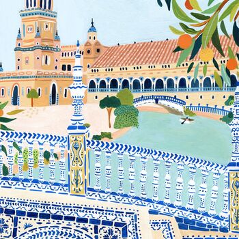 Seville, Spain Travel Art Print, 6 of 7