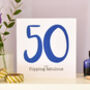 50 And Flipping Fabulous 50th Birthday Card, thumbnail 2 of 4