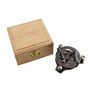 Personalised Three Inch Adjustable Gunmetal Sundial Compass Gift, thumbnail 2 of 11