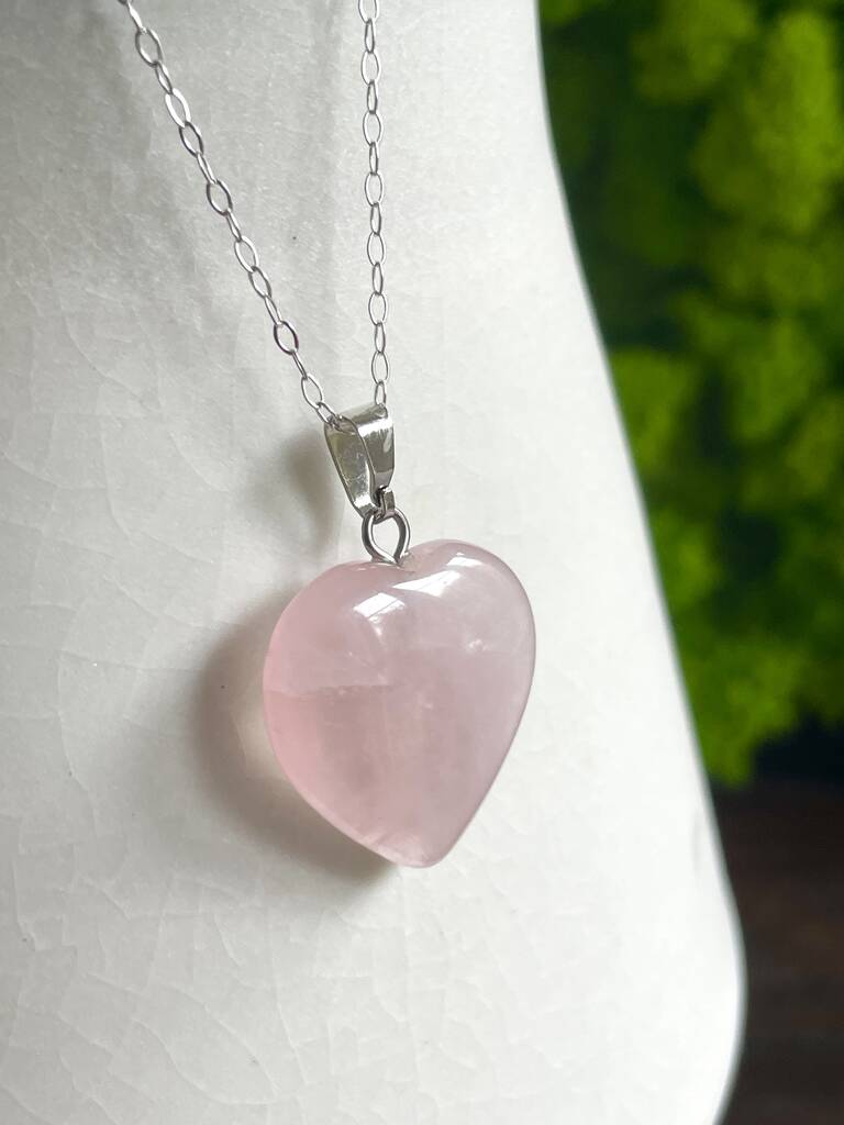 Mama To Be Pregnancy Rose Quartz Necklace By Bump of Joy