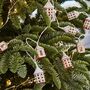 Hand Painted Winter Village Light Chain, thumbnail 2 of 2