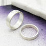 Matching Personalised Silver Rings, thumbnail 4 of 4