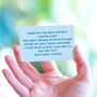 Thank You Teacher Personalised Metal Wallet Card, thumbnail 2 of 3
