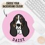 Basset Hound Face Mouse Pad, thumbnail 2 of 5