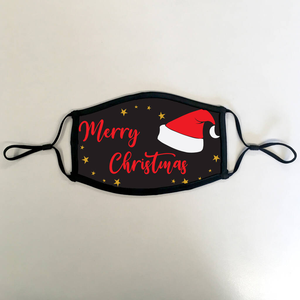 Personalised Christmas Face Mask Adults + Children, 1 of 7