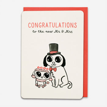 'Congratulations To The New Mr And Mrs' Card, 2 of 2