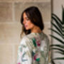 Indian Cotton Tropical Printed Top, thumbnail 2 of 4