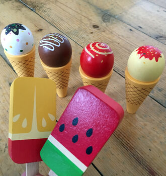 Wooden Ice Cream Cones And Lollies, 7 of 7