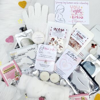 Pregnancy Care Package, Mum To Be Spa Gift Box, 3 of 9