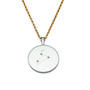 Constellation Necklace With Diamonds Leo Star Sign, thumbnail 1 of 2