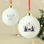 Personalised Nativity Bauble, thumbnail 4 of 4