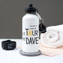 Personalised 'Tour De … ' Cycle Water Bottle, thumbnail 2 of 7