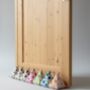 Hand Painted Linen Sustainable Doorstop In Polka Dot Print, thumbnail 2 of 10