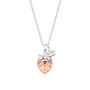 Rose Gold Strawberry Sterling Silver Necklace, thumbnail 6 of 8