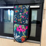Double Oven Glove Cherry Blossom Navy Floral, thumbnail 1 of 10