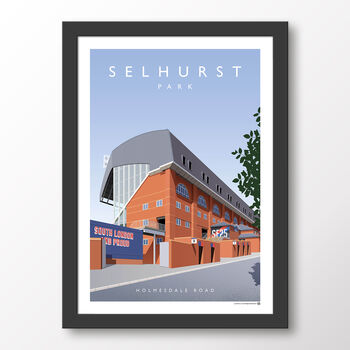 Crystal Palace Selhurst Park Holmesdale Road Poster, 7 of 7