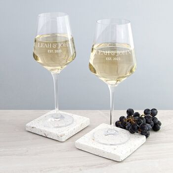 Personalised Special Date Wine Glass, 3 of 7