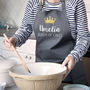 Personalised Queen Apron, thumbnail 1 of 4