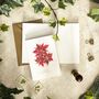 Christmas Botanical Note Card Set, thumbnail 3 of 6