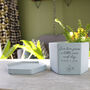 Personalised Couple's Hexagonal Planter Valentine's Day, thumbnail 9 of 9