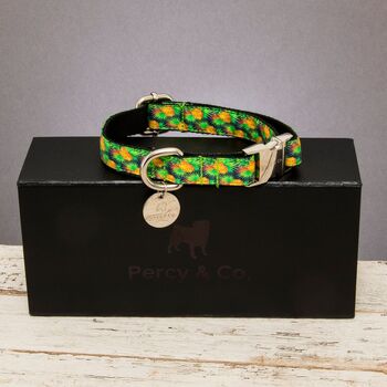 The Alderley Green Botanical Dog Collar, 6 of 7