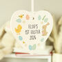 Personalised First Easter Heart Hanging Decoration, thumbnail 4 of 4