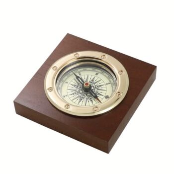 Personalised Vintage Style Nautical Compass, 5 of 6