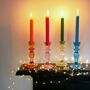 Colourful Glass Candlestick Holder, thumbnail 7 of 12