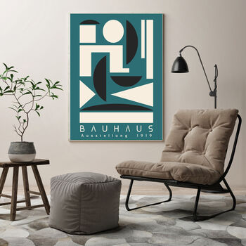 Bauhaus Mid Century Art Print, 3 of 3