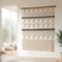 Large Natural Macrame Wall Hanging, Pure Cotton Handmade Wall Decor 'Sabbia', thumbnail 2 of 7