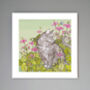 'Cat And Hostas' Print, thumbnail 1 of 3