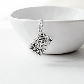 Silver Plated Book Pendant Necklace, 9 of 10