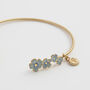 Forget Me Not Bangle, thumbnail 5 of 8