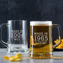 Personalised Pint Glass Tankard For Him, thumbnail 5 of 8