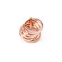 Five Stack Ring Rose Gold Vermeil, thumbnail 2 of 3