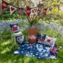 Jubilee Bunting In Hand Embroidered Wool, thumbnail 4 of 4
