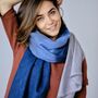 Ombre Colour Shade Gradient Woven Scarf, thumbnail 2 of 12