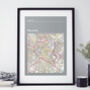 Favourite UK Place Personalised Map Print, thumbnail 7 of 9