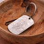 Personalised Street Map Dog Tag Keyring, thumbnail 1 of 10