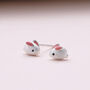 Happy Easter Bunny Earrings, thumbnail 2 of 3