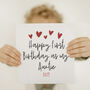 Happy First Birthday As My Auntie Card, thumbnail 1 of 3