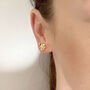 Four Leaf Clover Studs, thumbnail 6 of 12