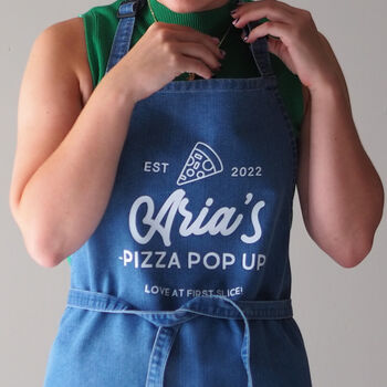 Personalised Pizza Lovers Apron, 3 of 9