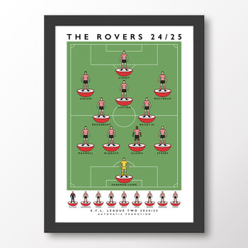 Doncaster Rovers 24/25 Poster, 7 of 7