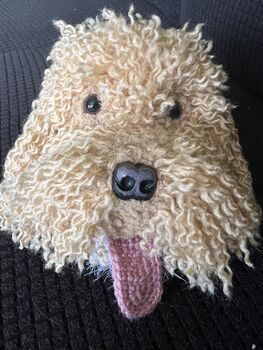 Light Apricot Cockapoo Cavapoo Bag Charm, 3 of 6