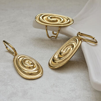Oval Swirl Ring, 3 of 9