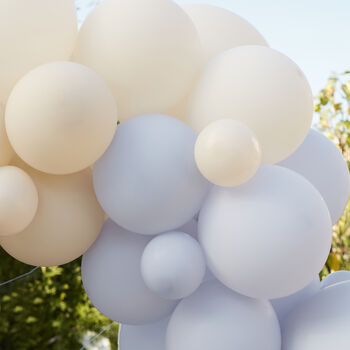 Blue And Nude Balloon Arch Kit, 3 of 3