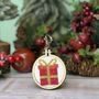 My Gift To You Christmas Mini Matchbox Cross Stitch Kit, thumbnail 4 of 5