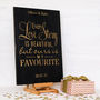 Personalised 'Every Love Story Is Beautiful' Sign, thumbnail 2 of 2