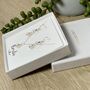 Dainty Teardrop Pearl Jewellery Bridesmaid Gift, thumbnail 2 of 3